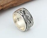 S925 Handmade Vintage Thai Silver Personality Ring – Gifts for Him — 3