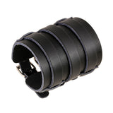 Exaggerated Punk Cattle Leather Bracelet Wide – Jewelry Gift Ideas — 7