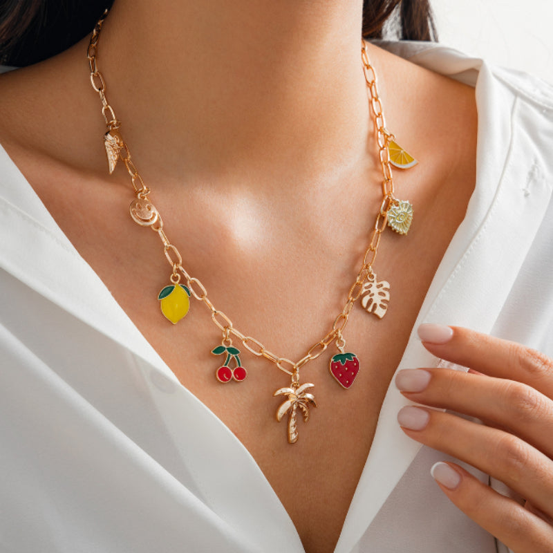 Ocean Wind Love Pendant Clavicle Chain Retro – Jewelry Gift Ideas — 1