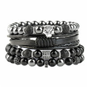 Woven Stone Beaded Multilayer Bracelet – Jewelry Gift Ideas — 4