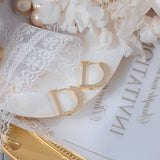Fashion Gold Plated Letter D Simple And Versatile – Stylish Gifts — 3