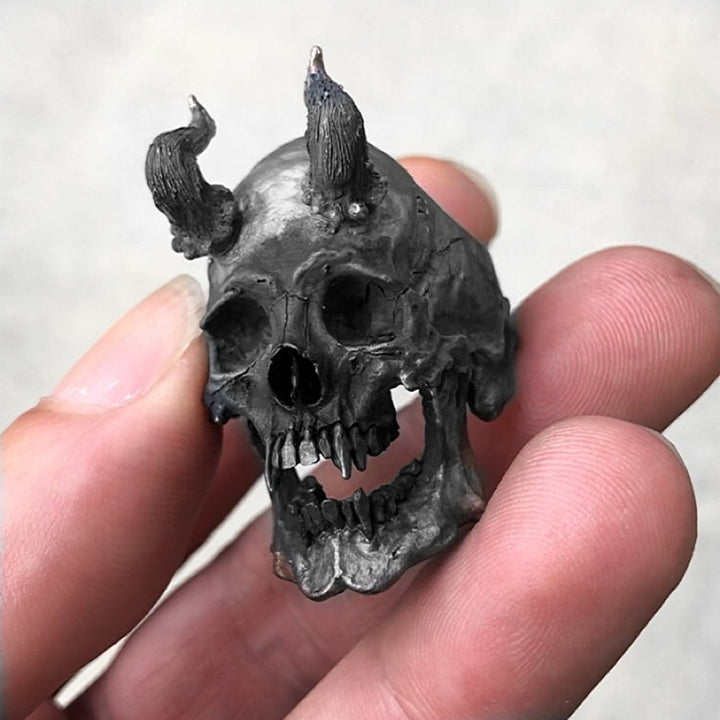 Simple Creative Devil Punk Skull Ring – Surprise Gifts — 1