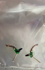 Creative Cute Hummingbird Shape Drop Earrings – Holiday Gift Ideas — 8