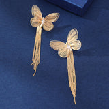 Butterfly Tassel Niche Creative Stud Earrings – Small Gift Ideas — 6