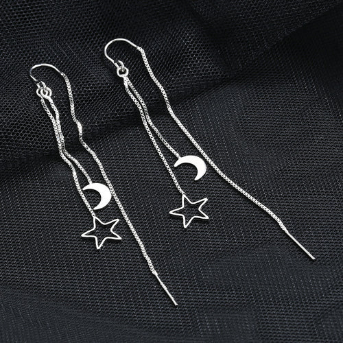Asymmetric 925 Sterling Silver Women's Earrings – Jewelry Gift Ideas — 1