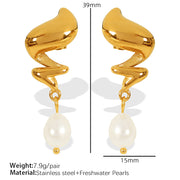 Spiral Pearl Simple And Light Luxury Ocean Style Shell – Stylish Gifts — 8