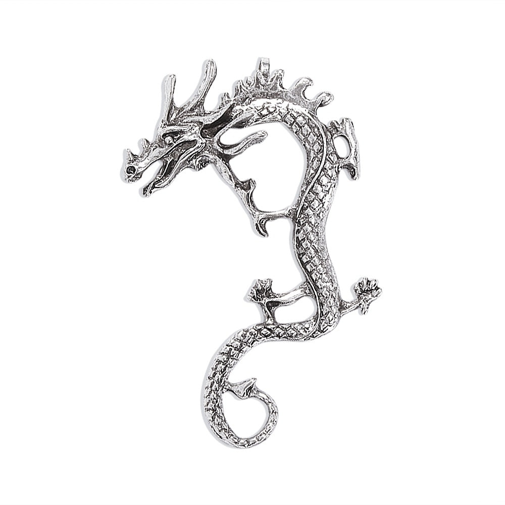 Punk Style Chinese Dragon Ear Clip Creative Fashion – Stylish Gifts — 1