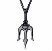 Trident Pendant Male Domineering Simple Pendant – Jewelry Gift Ideas — 9