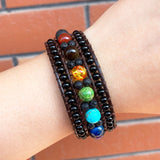 Volcanic Lava Stone Colorful Frosted Agate – Jewelry Gift Ideas — 3