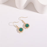 Hand-wound Water Pearl Earrings Natural Stone – Meaningful Gifts — 3