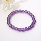 Solid Color Transparent Glass Bracelet – Jewelry Gift Ideas — 9