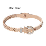 Women's Creative Diamond Hollow Bracelet Titanium – Jewelry Gift Ideas — 3