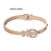 Women's Creative Diamond Hollow Bracelet Titanium – Jewelry Gift Ideas — 3