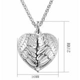 Angel Wings Sterling Silver Photo Pendant – Jewelry Gift Ideas — 2