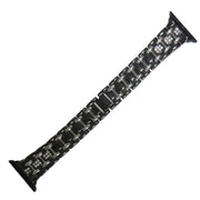 Two-tone Alloy Strap I-bead Diamond-set Metal Strap – Meaningful Gifts — 4
