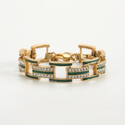 Bracelet Turquoise Vintage Distressed Colored – Jewelry Gift Ideas — 3