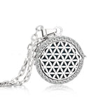 Stainless Steel And Diamond Aromatherapy Oil – Jewelry Gift Ideas — 17