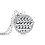 Stainless Steel And Diamond Aromatherapy Oil – Jewelry Gift Ideas — 17