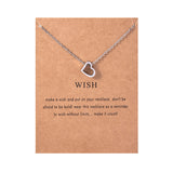 Tiny Heart Stainless Steel Pendant Necklace – Jewelry Gift Ideas — 1