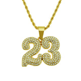 Men's Hip-hop 23 Digital Street Pendant Necklace – Jewelry Gift Ideas — 5
