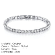 Tennis Bracelet Female Zircon Full Diamond – Jewelry Gift Ideas — 5