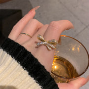 Double Layer Zircon Female Simple Ring Opening – Gifts for Her — 2