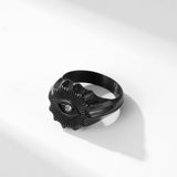 Vintage Style Stainless Steel Eyes Men's Ring – Stylish Gifts — 6