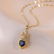 Loving Heart Zircon New Pendant Elegant Gem – Jewelry Gift Ideas — 3