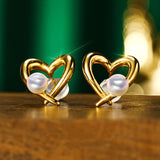 Women's Natural Pearl Earrings – Gifts for Her — 5