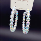 Women's Super Flash Colorful Acrylic Earrings – Gifts for Her — 1