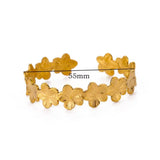 Female Fashion Hollowed-out Flower Stainless Steel – Stylish Gifts — 11