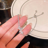 Niche Refined Zircon Bow Bracelet For Women – Jewelry Gift Ideas — 2