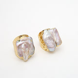 Sell Ring Irregular Pearl Ring Baroque Style Ring Gilt – Stylish Gifts — 3
