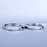 Simple Sterling Silver Light Luxury Male And Female – Gifts for Him — 3