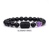 Fashion Twelve Constellations Bracelets Men – Stylish Gifts — 14