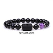 Fashion Twelve Constellations Bracelets Men – Stylish Gifts — 14