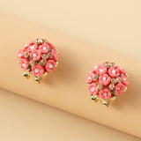 Romantic Ceramic Flower Rose Diamond Metal Alloy – Gifts for Couples — 6