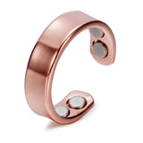 Vintage Men's Magnetic Red Copper Ring – Gifts for Him — 3