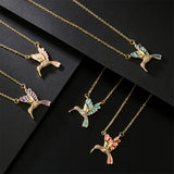 Dropping Oil Personality Immortal Bird Pendant – Jewelry Gift Ideas — 1
