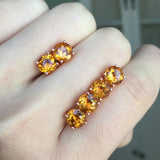 Natural Brazil Citrine Durable Small Fashion Simple – Stylish Gifts — 5
