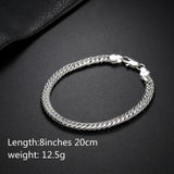 Women's Fashion 18K Silver Plated 6MM Full Side – Stylish Gifts — 3