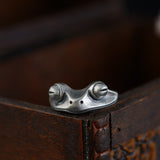 Vintage Niche Design Silver Ornament Solitary Ring – Stylish Gifts — 2
