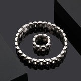 Trendy Simple Titanium Steel Bracelet – Jewelry Gift Ideas — 4