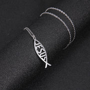 Cute Fish Love Words Simple Tassel Necklace – Jewelry Gift Ideas — 5