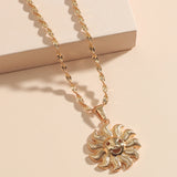 Fashion Cartoon Sun Baby Necklace – Jewelry Gift Ideas — 4