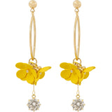 Fairy Flower Stud Earrings Sweet Long Super – Special Occasion Gifts — 3
