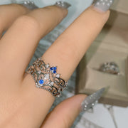 Medieval Wendy's Life Gentle Ocean Blue Girl Ring – Gifts for Kids — 5