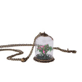 Plant Life Tree Glass Cover Necklace Personality – Jewelry Gift Ideas — 2