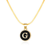 26 Letters Snake Chain Necklace – Jewelry Gift Ideas — 18
