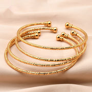 Bridal 24k Gold Plated Bracelet Ornament Women's – Jewelry Gift Ideas — 10